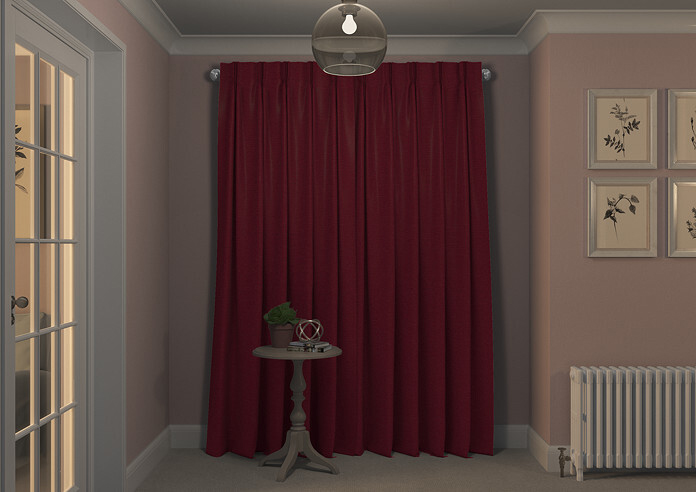 Kent, Wine - Made to Measure Curtains - Image 7